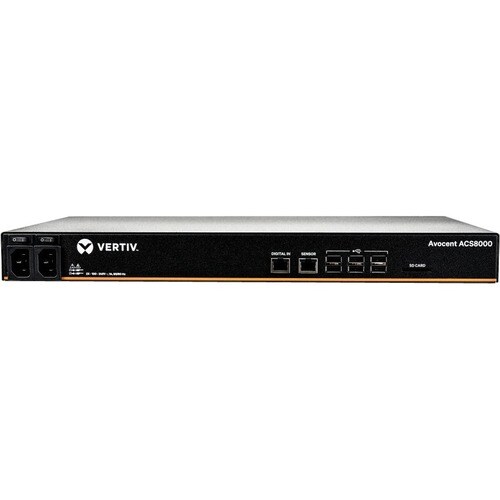Vertiv Avocent ACS8000 Serveur de port console 48 ports | Double alimentation AC Serveur de port console série avancé | Co