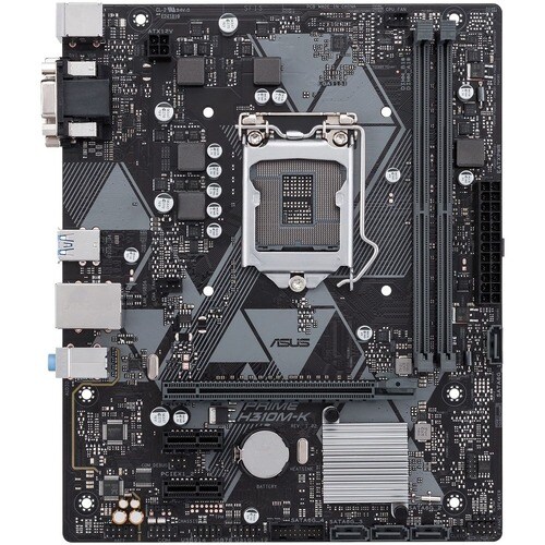 Asus Prime H310M-K R2.0 Desktop Motherboard - Intel H310 Chipset - Socket H4 LGA-1151 - Micro ATX - Core i7 Processor Supp