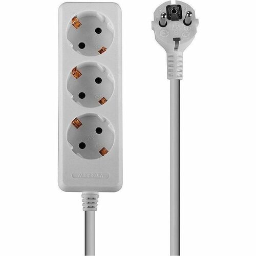 LINDY Steckdosenleiste - Schuko - 3 x Schuko - 1,40 m Kabel - 250 V AC Voltage - 3,50 kW - Weiß