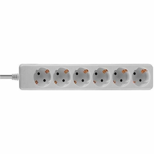 LINDY Steckdosenleiste - Schuko - 6 x Schuko - 1,40 m Kabel - 250 V AC Voltage - 3,50 kW - Weiß