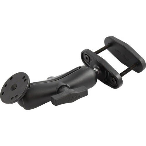 RAM Mounts Clamp Mount - Powder Coated Marine-grade Aluminum