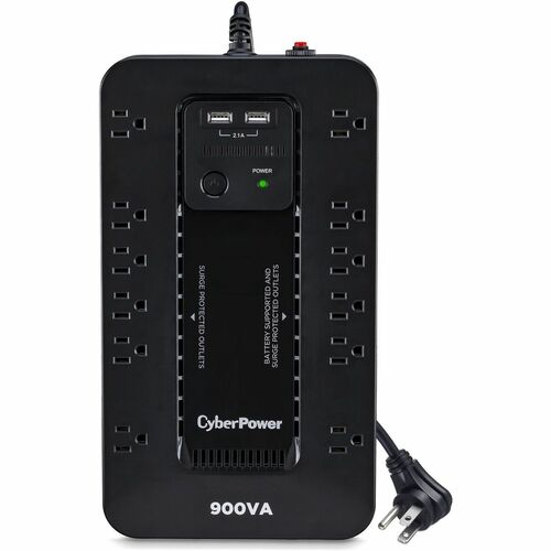 CyberPower UPS Systems ST900U Standby -  Capacity: 900 VA / 500 W - CyberPower ST900U Standby UPS 900VA/500W Compact 120V 