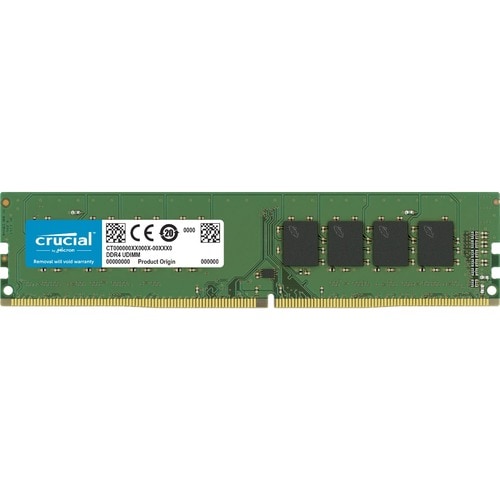 Crucial RAM Module - 4 GB - DDR4-2666/PC4-21300 DDR4 SDRAM - 2666 MHz - CL19 - 1.20 V - Non-ECC - Unbuffered - 288-pin - DIMM