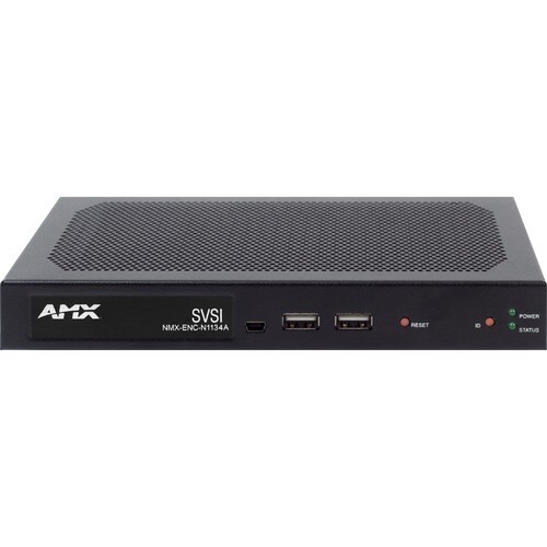 AMX NMX-ENC-N1134A Encoder - Functions: Video Encoding, Audio Embedding - SDI - Network (RJ-45) - USB - Standalone