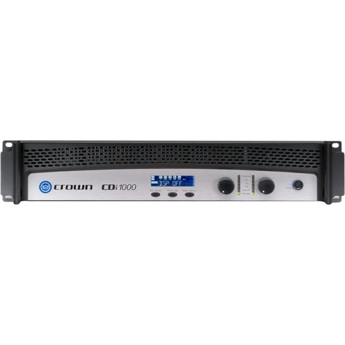 Crown 1000 Amplifier - 1000 W RMS - 2 Channel - 20 Hz to 20 kHz - 1200 W - USB