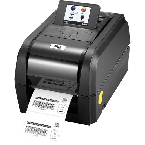 Wasp WPL308 Desktop Direct Thermal/Thermal Transfer Printer - Monochrome - Label Print - USB - Serial - 25.40 m Print Leng