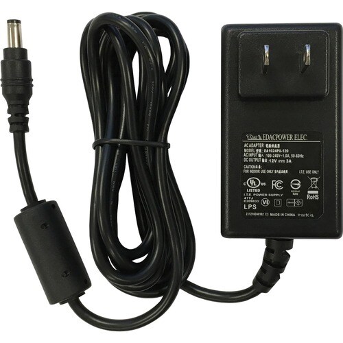 WeBoost AC/DC Power Supply 12V/3A - 230 V AC, 120 V AC Input - 12 V DC Output - 3 A - 1