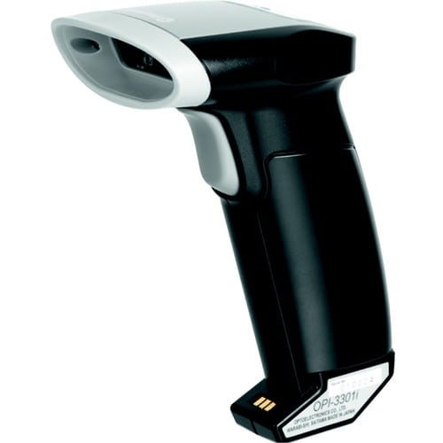 Opticon OPI-3301i Handheld Barcode Scanner - Wireless Connectivity - Black - 1D, 2D - Imager - Bluetooth