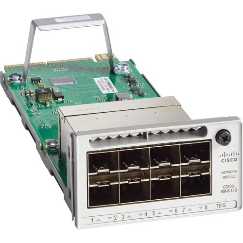 Module Réseau Cisco Catalyst C9300-NM-8X - Pour Réseau de Données - Paire torsadée10 Gigabit Ethernet - 10GBase-X