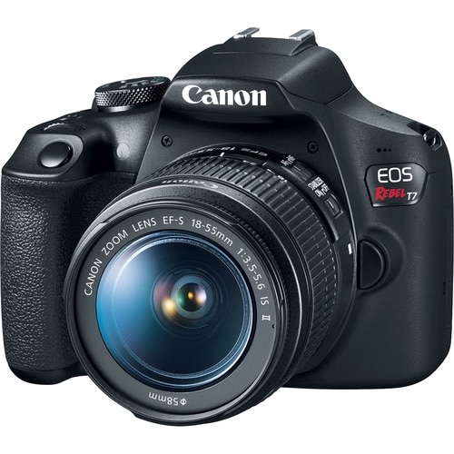 Canon EOS Rebel T7 24.1 Megapixel Digital SLR Camera with Lens - 0.71" - 2.17" - Autofocus - 3"LCD - 3.1x Optical Zoom - O
