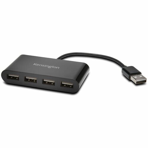 Kensington USB Hub - USB - External - 4 Total USB Port(s) - 4 USB 2.0 Port(s)