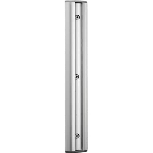 AWM-W35-S long wall channel - vertical range 290mm (11.4") - holds one or more arms - Silver
