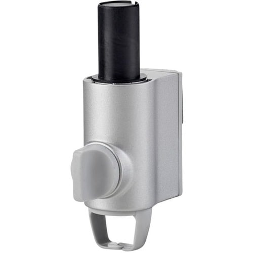 AWM-LC channel clamp - connects arms to posts & wall channels - elegant finish - Silver