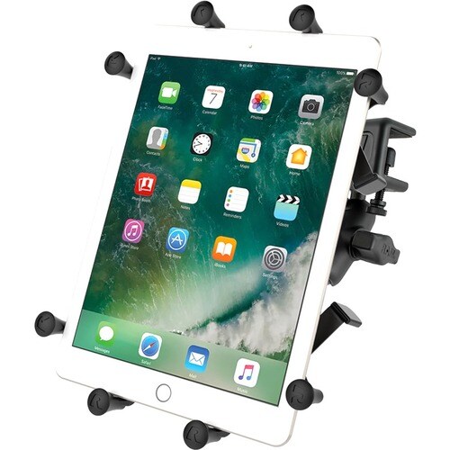 RAM Mounts X-Grip Vehicle Mount for Tablet, iPad - 10" Screen Support - Powder Coated Marine-grade Aluminum