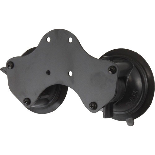 RAM Mounts Twist-Lock Vehicle Mount for Suction Cup - Powder Coated Marine-grade Aluminum