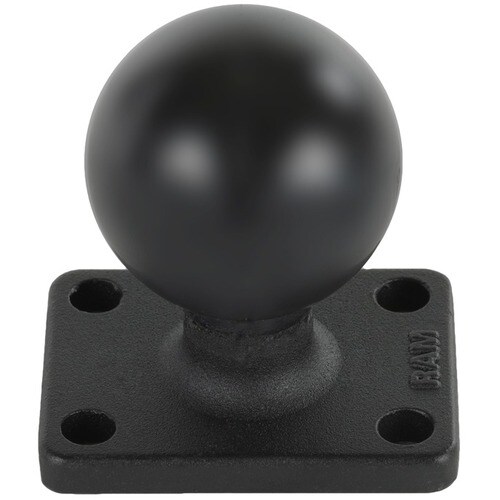 RAM Mounts Mounting Adapter - Powder Coated Marine-grade Aluminum