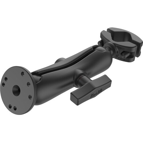 RAM Mounts Clamp Mount - Powder Coated Marine-grade Aluminum
