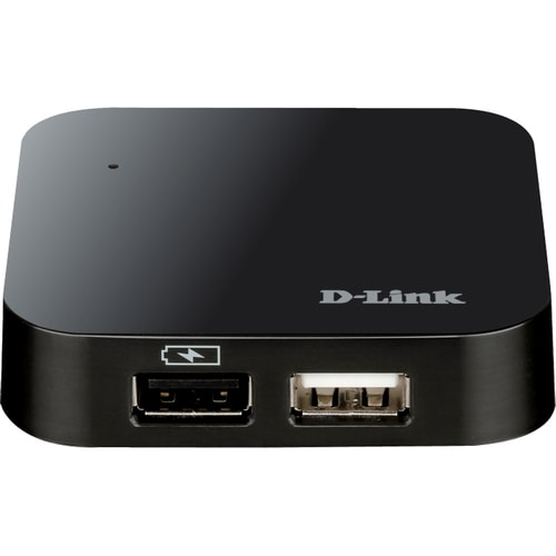 D-Link DUB-H4 USB Hub - USB - External - 4 Total USB Port(s) - 4 USB 2.0 Port(s) - Mac