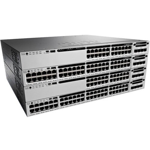 Cisco Catalyst 3850 WS-C3850-32XS Gerenciável Comutador de camada 3 - Ethernet de 10 Gigabit - 10GBase-X - Recondicionado 