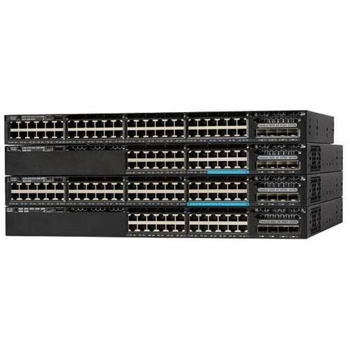 Cisco Catalyst 3650 3650-24PDM-E 24 Portas Gerenciável Comutador de camada 3 - Gigabit Ethernet, Ethernet de 10 Gigabit - 