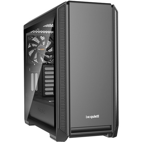 be quiet! Silent Base 601 Computer Case - EATX, ATX Motherboard Supported - Mid-tower - Steel, Acrylonitrile Butadiene Sty