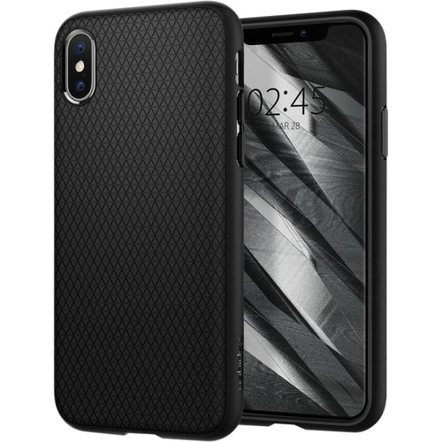 Spigen iPhone XS Case Liquid Air Matte Black (Ver.2)