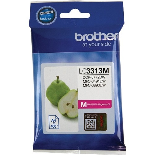 Brother LC3313M Original High Yield Inkjet Ink Cartridge - Magenta Pack - 400 Pages