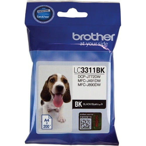 Brother Original Standard Yield Laser Toner Cartridge - Black Pack - 200 Pages