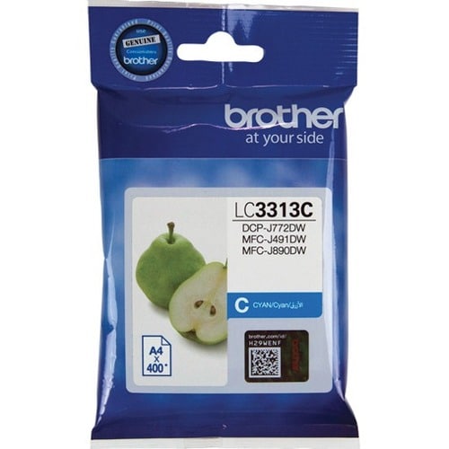 Brother Original Standard Yield Inkjet Ink Cartridge - Cyan Pack - 400 Pages