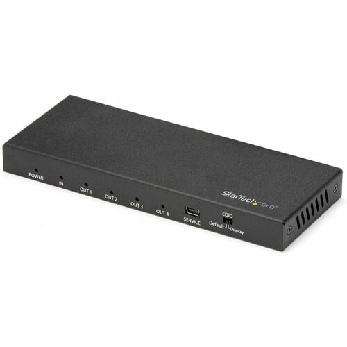 StarTech.com Splitter HDMI - de 4 Puertos - 4K 60Hz - Divisor HDMI 1 Entrada 4 Salidas - Splitter HDMI de 4 Salidas - Divi