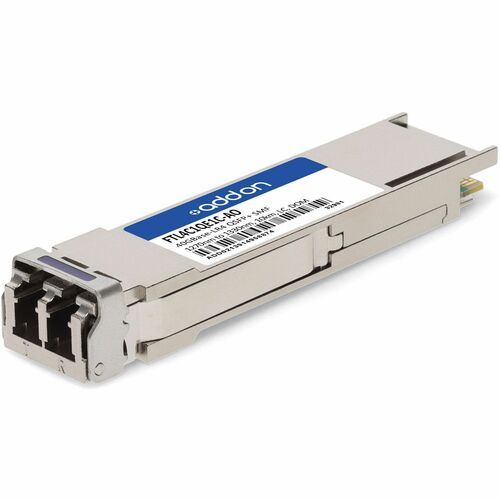 AddOn QSFP+ - 1 x LC 40GBase-LR4 Network - 1 - TAA Compliant - For Data Networking, Optical Network - Optical Fiber - Sing