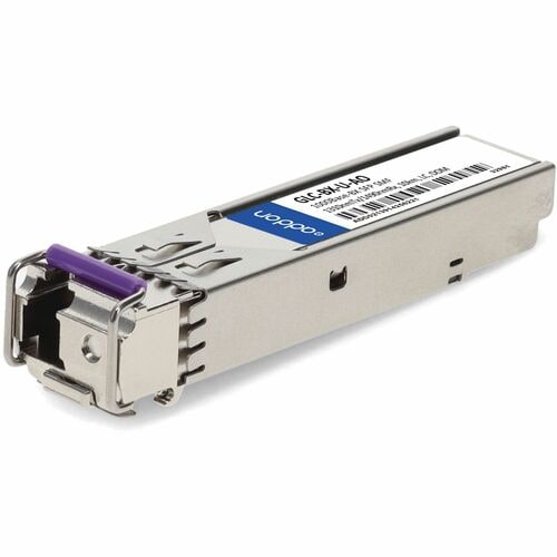 AddOn SFP (mini-GBIC) - 1 x LC 1000Base-BX Network - 1 - TAA Compliant - For Data Networking, Optical Network - Optical Fi