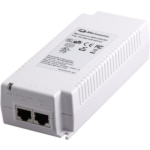 Microchip PD-9001GR Injector PoE - 120 V AC, 230 V AC Input - 30 W