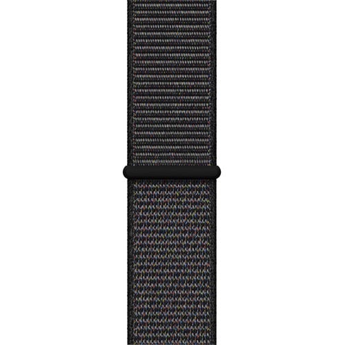 Apple 44mm Black Sport Loop - XL - Adjustable - Extra Large (XL) - Black - Woven Nylon