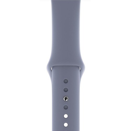 Apple 44mm Lavender Grey Sport Band - S/M & M/L - Adjustable - Small (S)/Medium (M) & Medium (M)/Large (L) - Lavender Gray