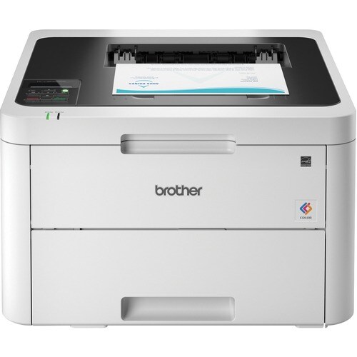 Brother HL HL-L3230CDW Desktop LED Printer - Colour - 18 ppm Mono / 18 ppm Color - 600 x 2400 dpi Print - Automatic Duplex