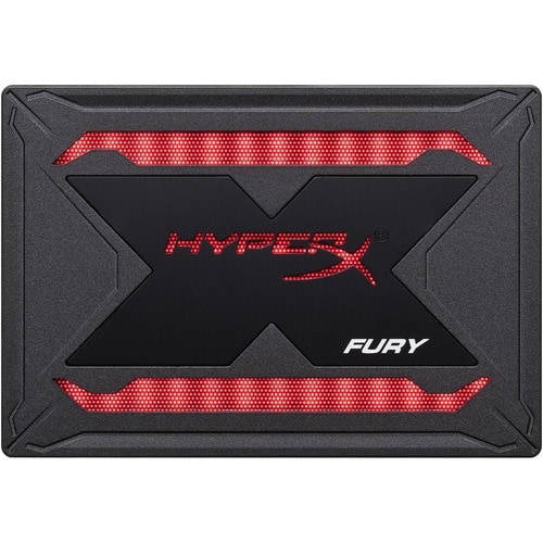 Kingston HyperX FURY RGB 480 GB Solid State Drive - 2.5" Internal - SATA (SATA/600) - 550 MB/s Maximum Read Transfer Rate 