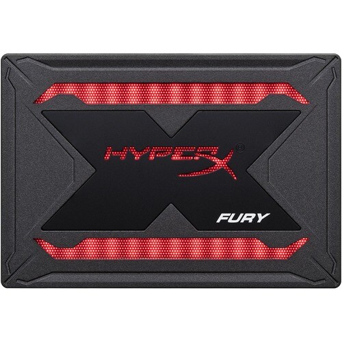 Kingston HyperX FURY RGB 960 GB Solid State Drive - 2.5" Internal - SATA (SATA/600) - 550 MB/s Maximum Read Transfer Rate 