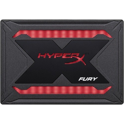 Kingston HyperX FURY RGB 240 GB Solid State Drive - 2.5" Internal - SATA (SATA/600) - 550 MB/s Maximum Read Transfer Rate 