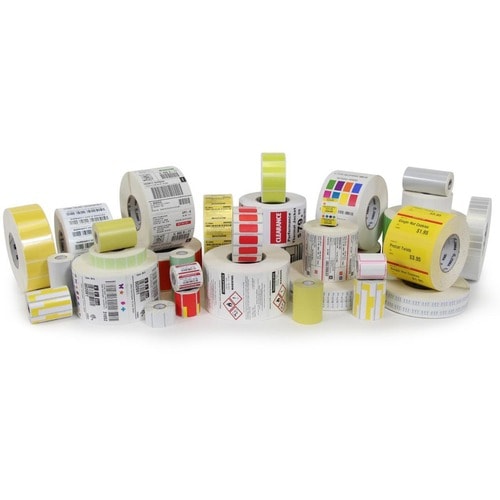Mehrzwecketikett Zebra Z-Perform - 57,75 mm Breite - Rechteck - Thermodirekt - Papier - 50 Rolle