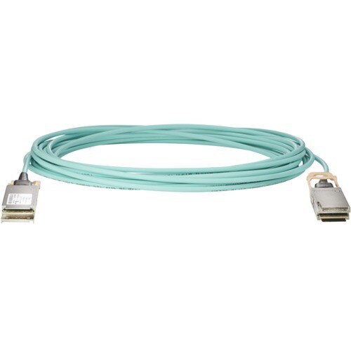 HPE 845414-B21 15 m Fibre Optic Network Cable for Network Device, Switch - First End: 1 x QSFP28 Network - Second End: 1 x