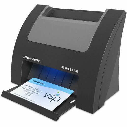 Ambir nScan 690gt Duplex ID Card Scanner w/AmbirScan for athenahealth - Duplex Scanning