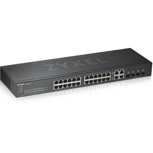 ZYXEL GS1920 GS1920-24V2 24 Ports Manageable Ethernet Switch - Gigabit Ethernet - 10/100/1000Base-T, 1000Base-X - 4 Layer 