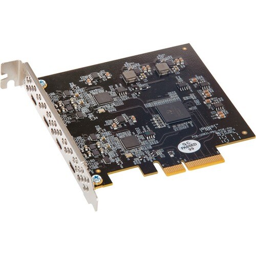 Sonnet Allegro USB-C 4-Port PCIe (USB 3.1 Gen 2 PCIe Card with 7.5W per Port) - PCI Express 2.0 - Plug-in Card - 4 USB Por