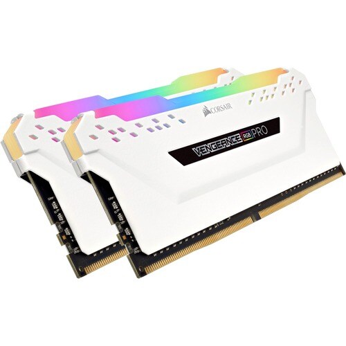 Corsair Vengeance RGB Pro 16GB (2 x 8GB) DDR4 SDRAM Memory Kit - 16 GB (2 x 8GB) - DDR4-3200/PC4-25600 DDR4 SDRAM - 3200 M