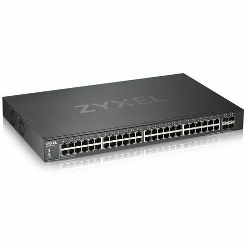 ZYXEL XGS1930-52 48-Port Gigabit Smart Nebula Cloud Managed Switch with 4 SFP+ 10G Uplinks - 48 Ports - Gigabit Ethernet -