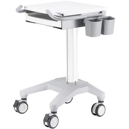 Neomounts MED-M200 Carrinho para produtos médicos - 5 kg Capacidade de carga - 4 Rodízios - 600 mm Largura x 440 mm Profun
