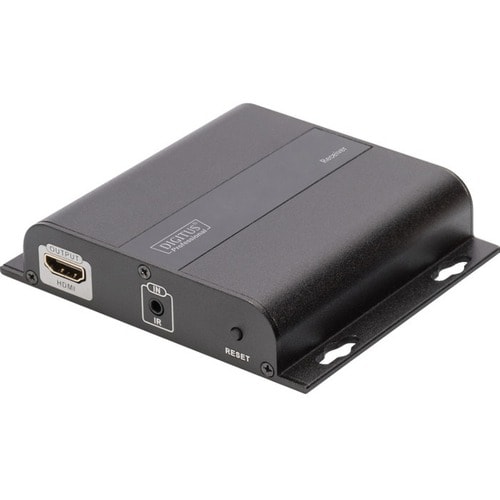 DIGITUS Professional Video-Extender-Receiver - Verkabelt - 1 Ausgabegerät - 120 m Reichweite - 1 x Netzwerk (RJ-45) - 1 x 