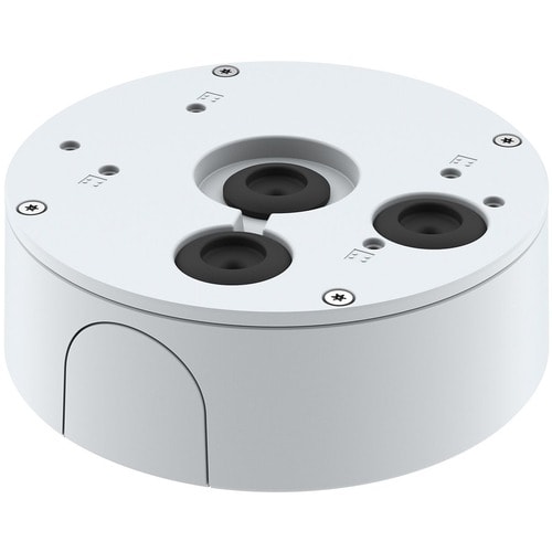 AXIS T94S01P Mounting Box for Network Camera - White - 2.27 kg Load Capacity - 1 - Aluminium