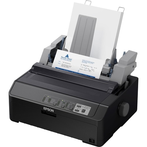 Impresora matricial Epson LQ-590II - Monocromo - 24-clavijas - Energy Star - 584 cps Mono - 215.90mm Ancho x 279.40mm Long